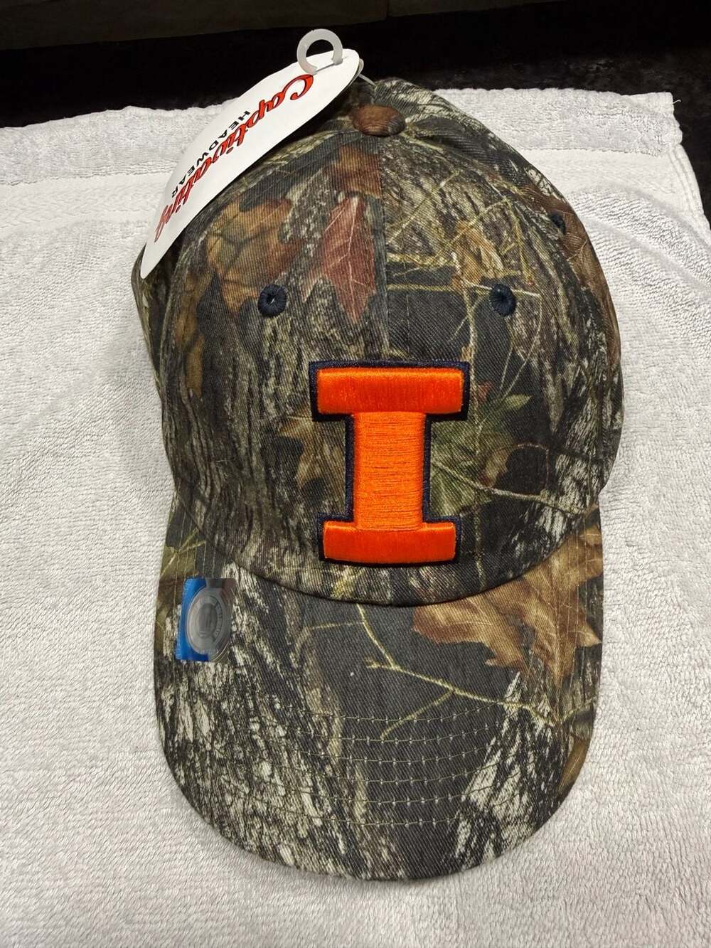 Illinois Fighting Illini Mossy Oak Camo Hat